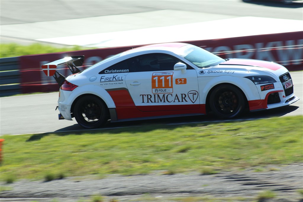Morten Christensen var desværre enlig svale i Super Touring denne weekend. Men han fik kørt en masse fejlfri omgange i Audi TTS raceren, som ellers til tider har voldt ham tekniske problemer.
(Foto: JJ Media)